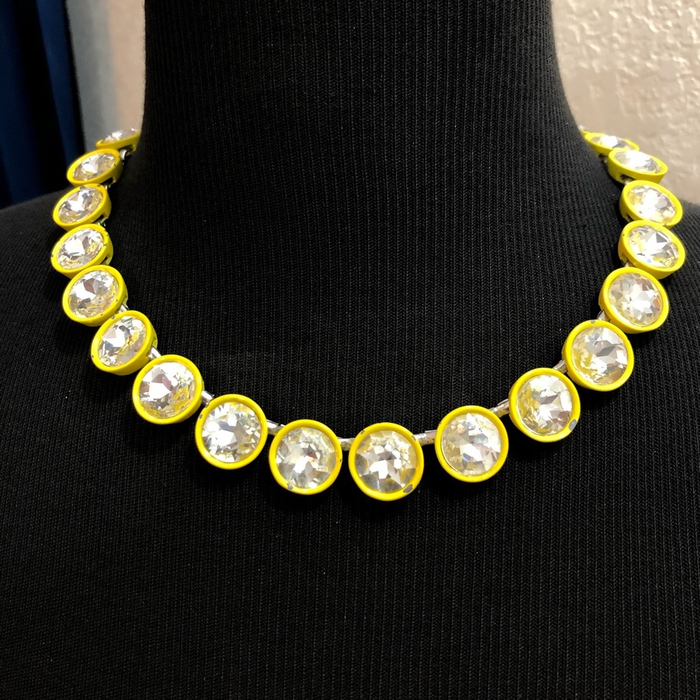Vintage Yellow necklace